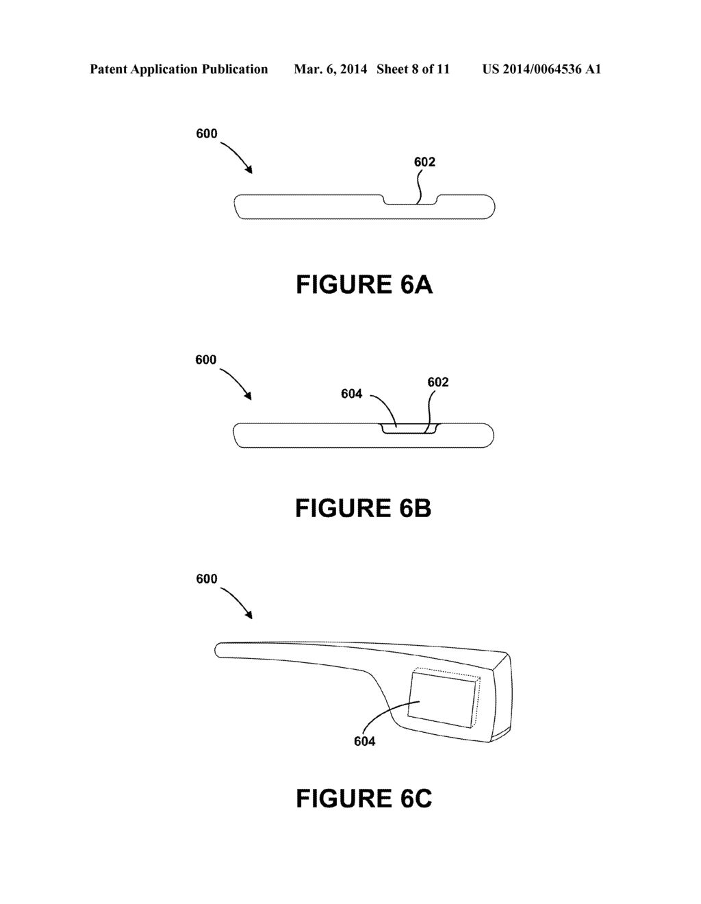 Thin Film Bone-Conduction Transducer for a Wearable Computing System - diagram, schematic, and image 09