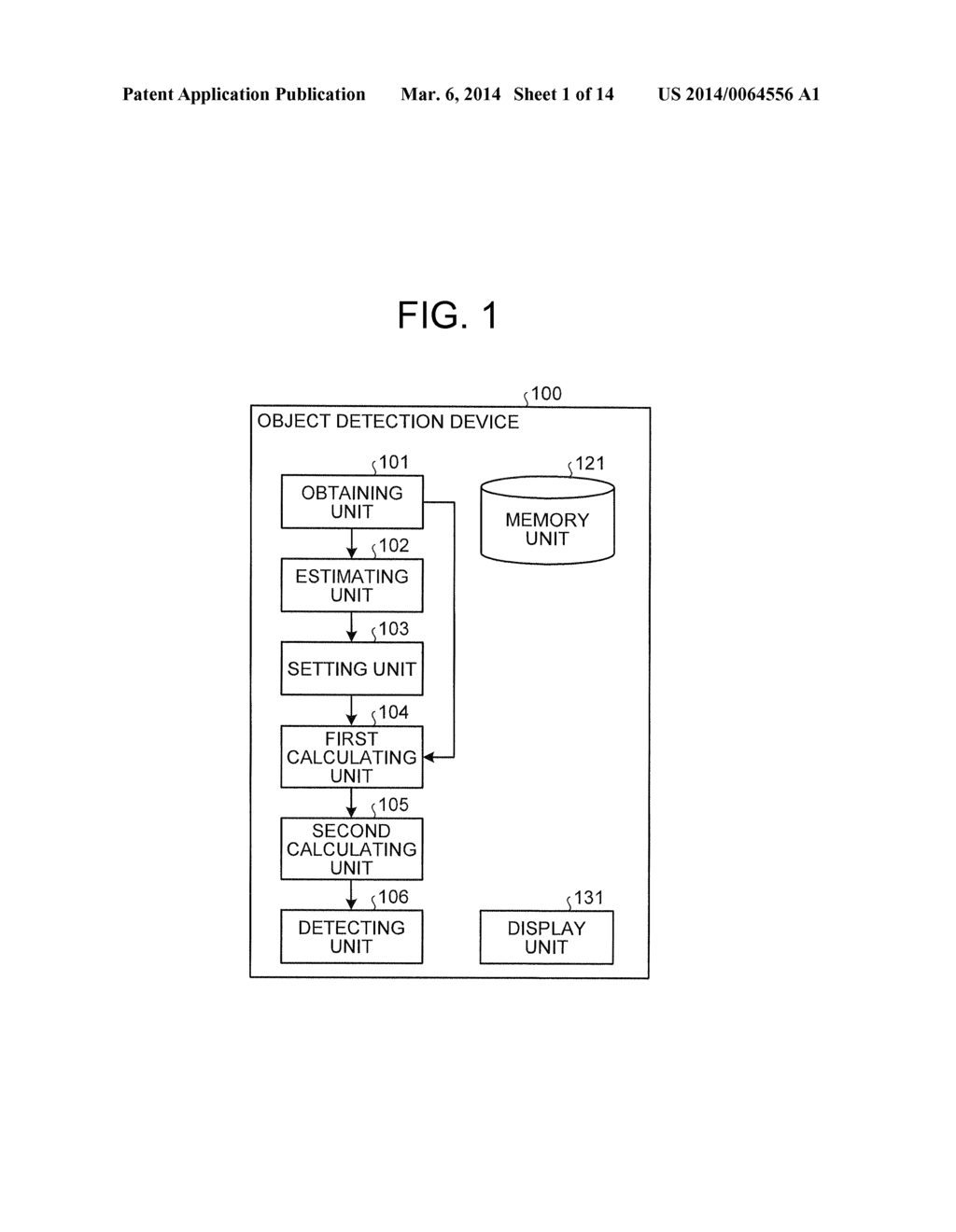 OBJECT DETECTION SYSTEM AND COMPUTER PROGRAM PRODUCT - diagram, schematic, and image 02