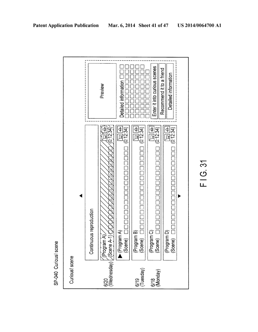 SCENE REPRODUCTION APPARATUS, SCENE REPRODUCTION PROGRAM, AND SCENE     REPRODUCTION METHOD - diagram, schematic, and image 42