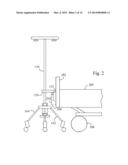 Systems and Methods for Securing Mobile Medical Equipment Supporter     Systems to Patient Transporters with Adjustability diagram and image