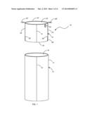 TELESCOPIC MINE ROOF SUPPORT diagram and image