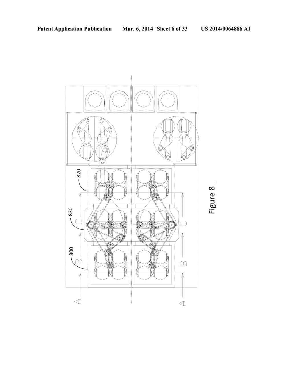 SYSTEM, ARCHITECTURE AND METHOD FOR SIMULTANEOUS TRANSFER AND PROCESS OF     SUBSTRATES - diagram, schematic, and image 07