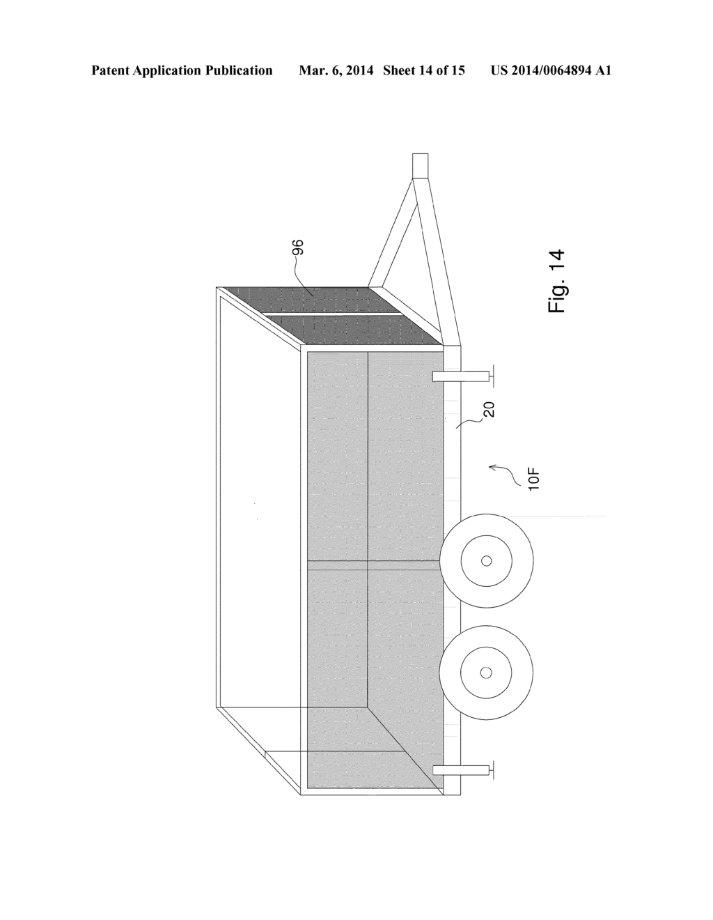 Towable Trailer Having An Elevating And Tilting Platform - diagram, schematic, and image 15