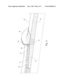 Engine casing of an aircraft gas turbine having sound-absorbing elements     in the fan inflow region diagram and image