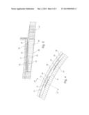 Engine casing of an aircraft gas turbine having sound-absorbing elements     in the fan inflow region diagram and image