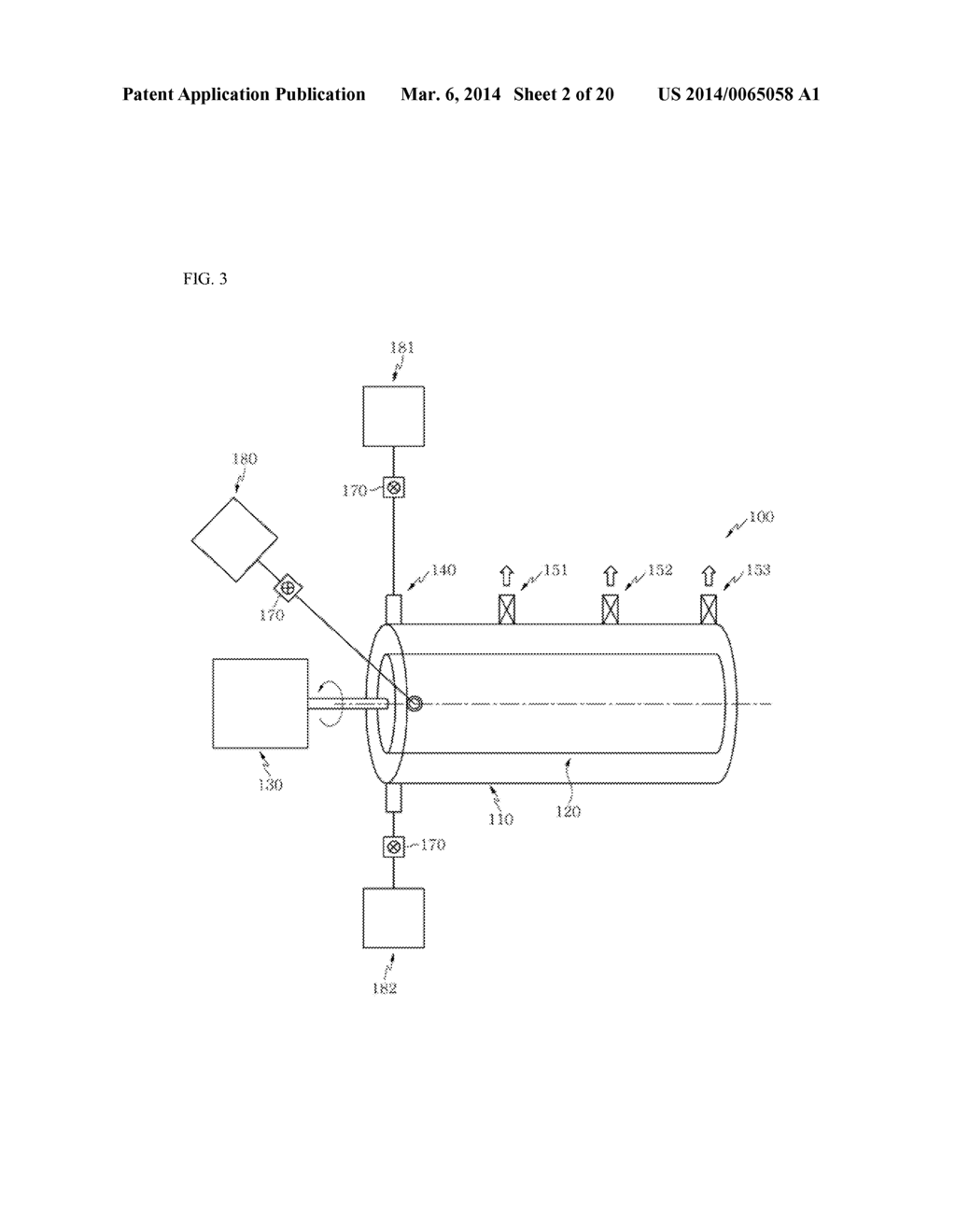 APPARATUS FOR PREPARING CATHODE ACTIVE MATERIAL PRECURSOR FOR LITHIUM     SECONDARY BATTERIES AND METHOD FOR PREPARING THE SAME USING THE APPARATUS - diagram, schematic, and image 03