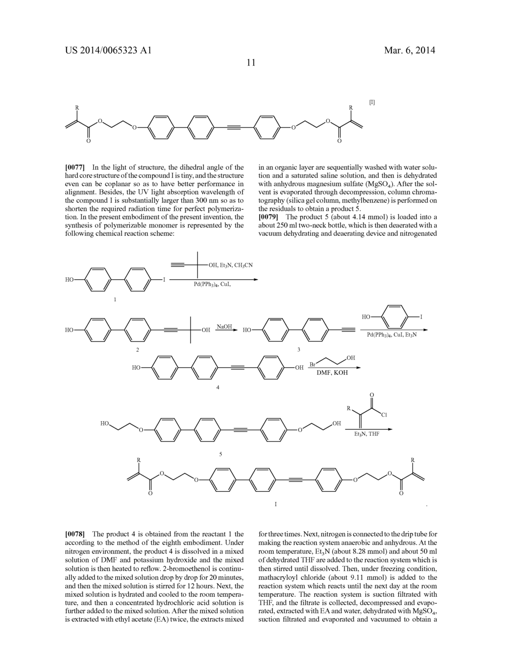 POLYMERIZABLE MONOMER AND LIQUID CRYSTAL MATERIAL APPLIED TO DISPLAY PANEL - diagram, schematic, and image 15