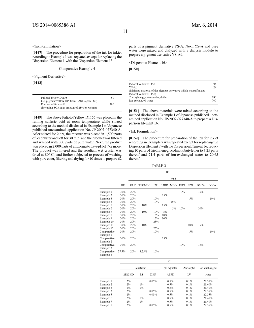 YELLOW INK COMPOSITION FOR INKJET RECORDING, AND INKJET RECORDING METHOD     AND INKJET RECORDED MATERIAL - diagram, schematic, and image 16