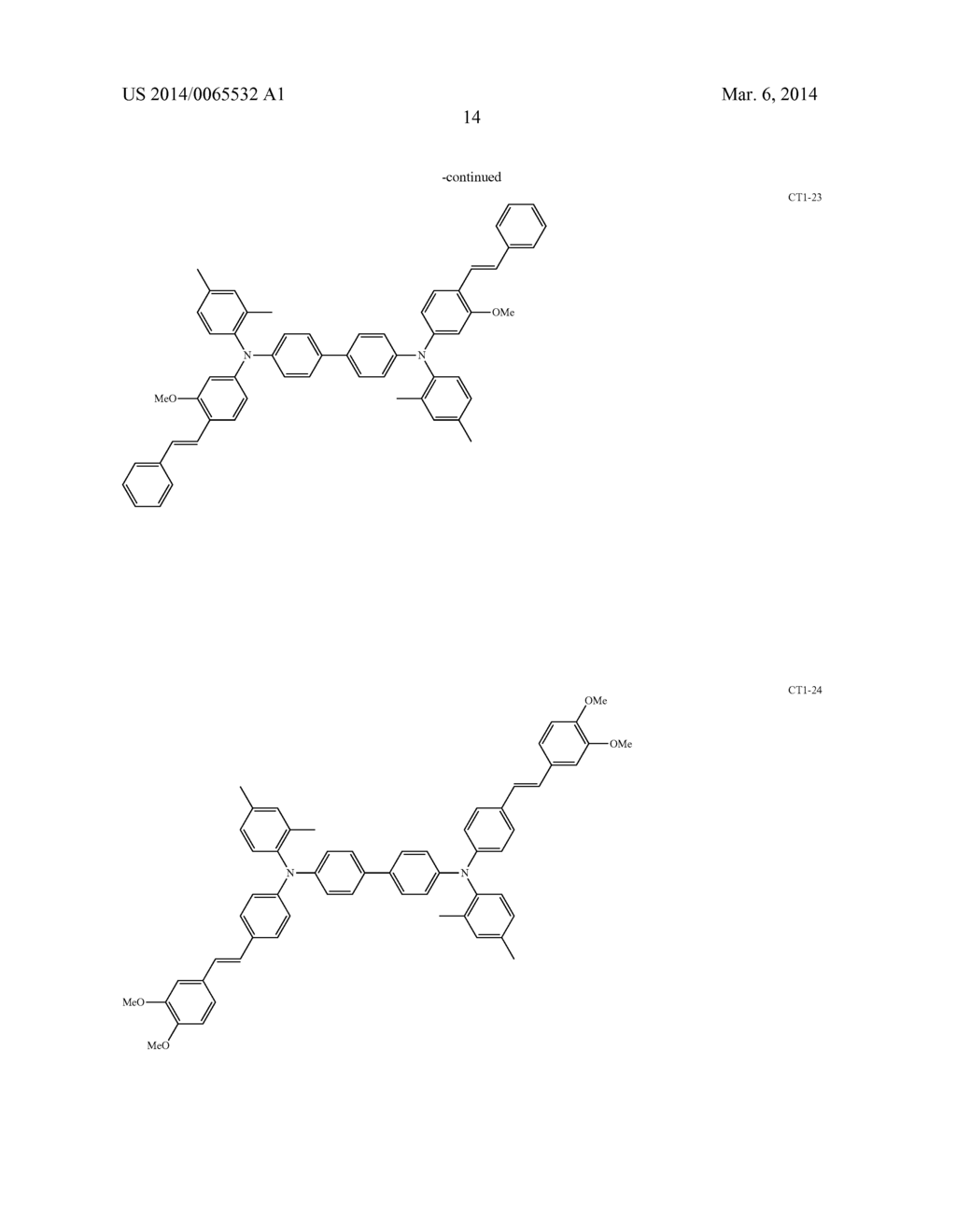 CHARGE TRANSPORT SUBSTANCE, ELECTROPHOTOGRAPHIC PHOTORECEPTOR,     ELECTROPHOTOGRAPHIC PHOTORECEPTOR CARTRIDGE, AND IMAGE-FORMING APPARATUS - diagram, schematic, and image 23