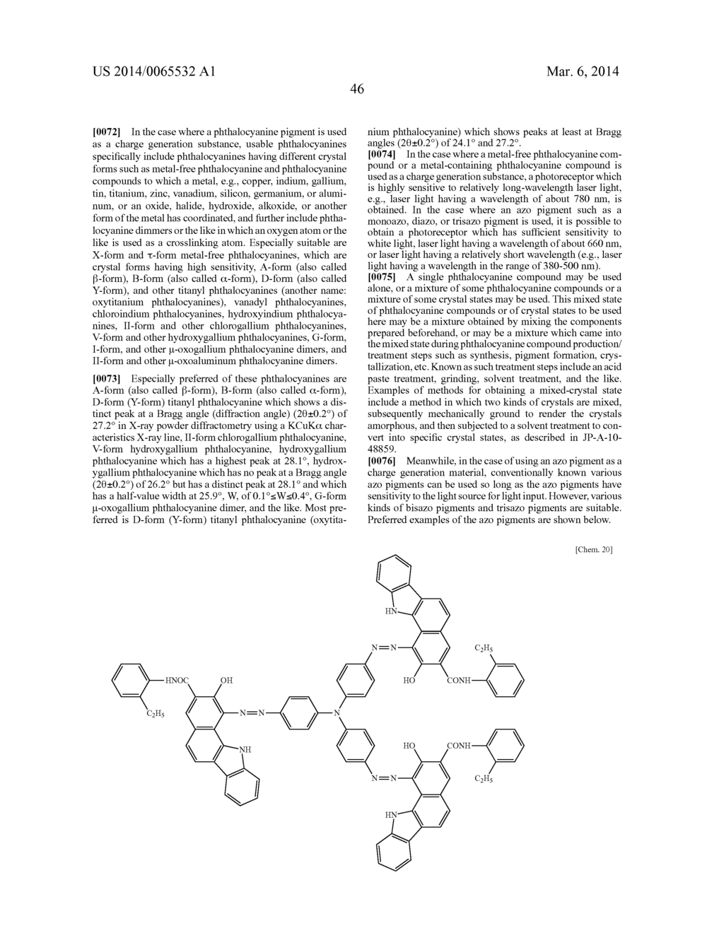 CHARGE TRANSPORT SUBSTANCE, ELECTROPHOTOGRAPHIC PHOTORECEPTOR,     ELECTROPHOTOGRAPHIC PHOTORECEPTOR CARTRIDGE, AND IMAGE-FORMING APPARATUS - diagram, schematic, and image 55