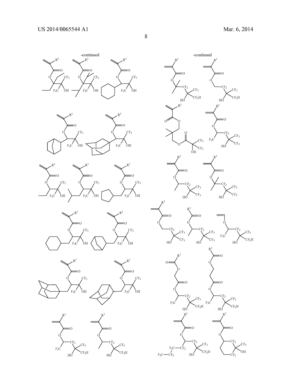 RESIST COMPOSITION AND PATTERNING PROCESS - diagram, schematic, and image 09