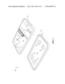 TOYS WITH A TRACK ADAPTOR AND SHELLS FOR A PORTABLE ELECTRONIC DEVICE diagram and image