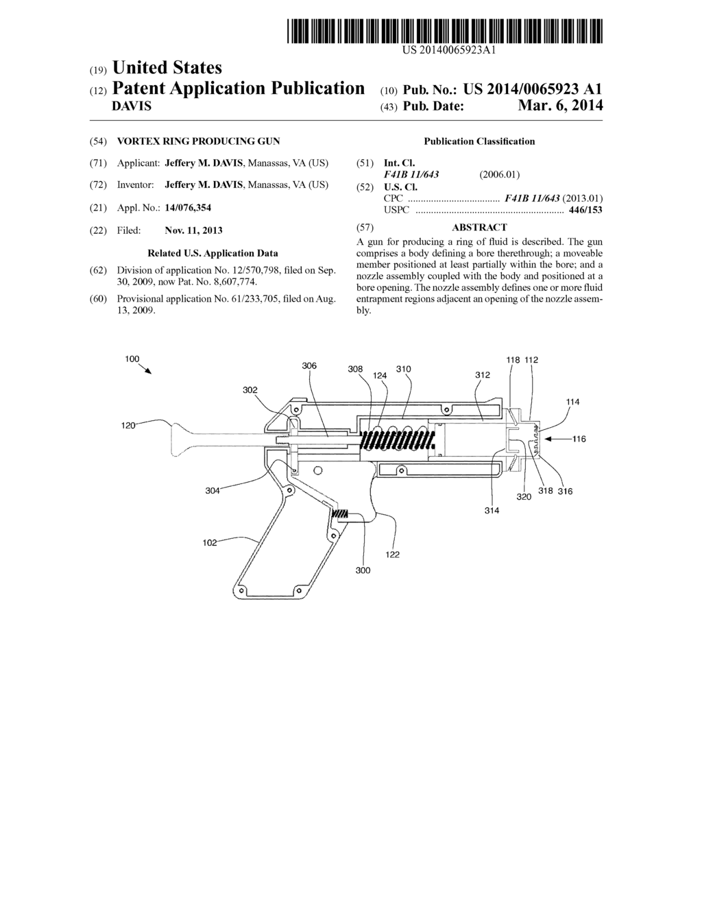 VORTEX RING PRODUCING GUN - diagram, schematic, and image 01