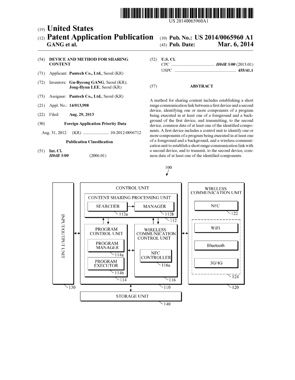 DEVICE AND METHOD FOR SHARING CONTENT - diagram, schematic, and image 01