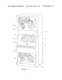 GAMING MACHINE DISPLAY WITH A PLURALITY OF ZONES INDEPENDENTLY ADDRESSABLE     TO SELECTIVELY OPERATE IN ONE OF TWO MODES diagram and image