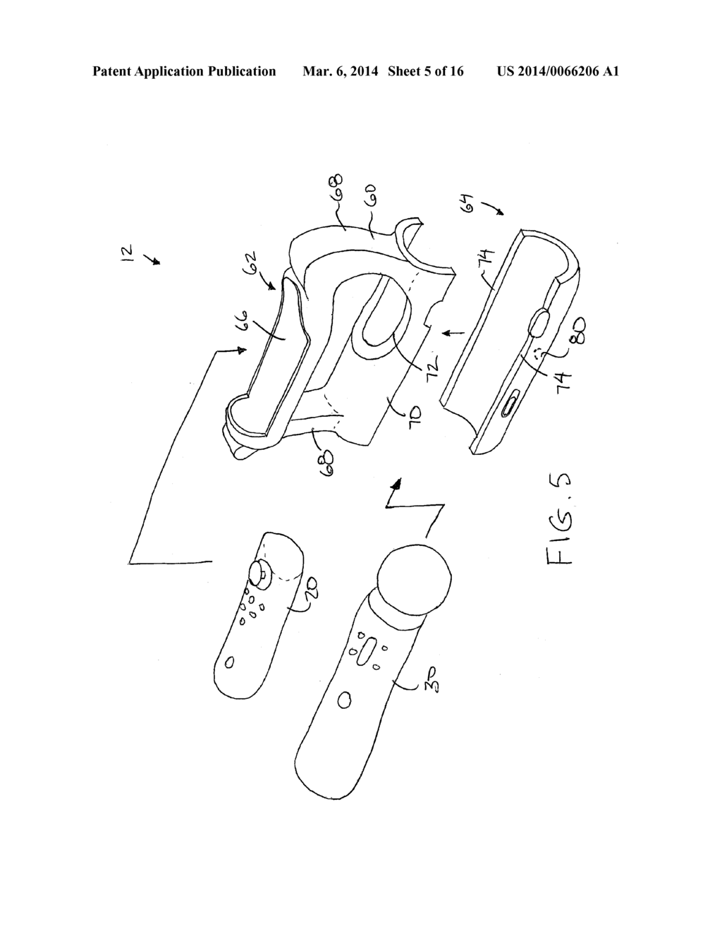 Controller Input for Interactive Gaming System - diagram, schematic, and image 06