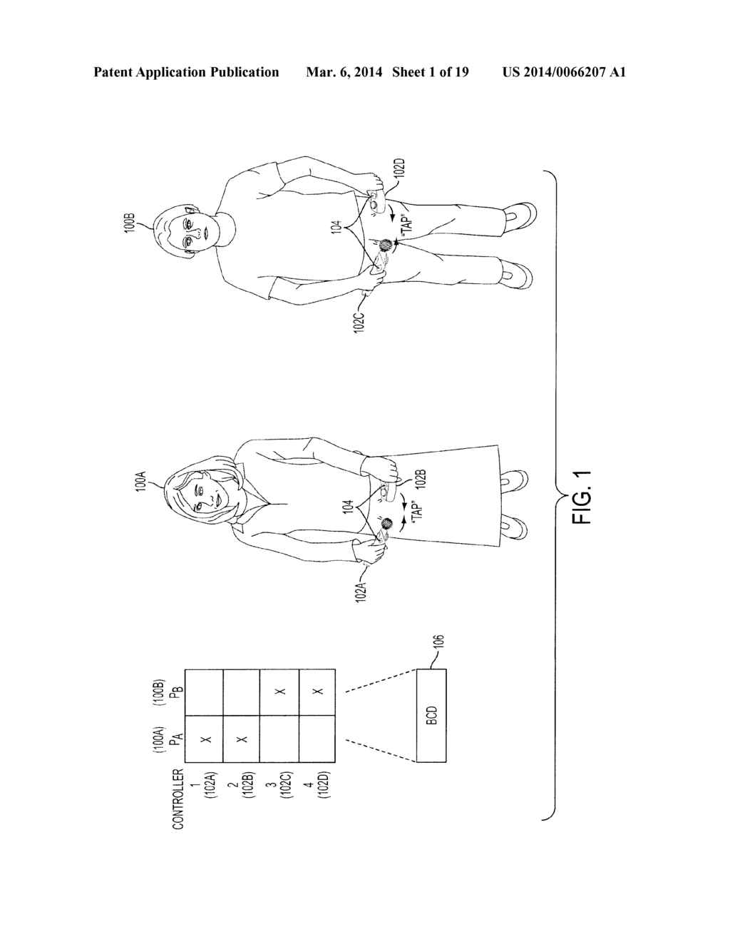 Methods for Controller Pairing with Assigned Differentiating Color/Player - diagram, schematic, and image 02