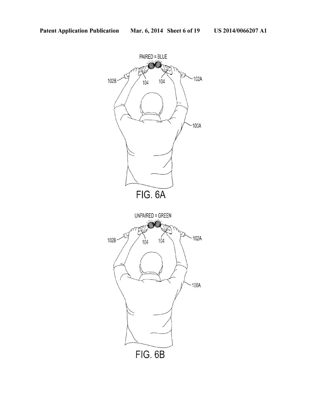 Methods for Controller Pairing with Assigned Differentiating Color/Player - diagram, schematic, and image 07