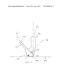 WEDGE TYPE GOLF CLUB HEAD diagram and image