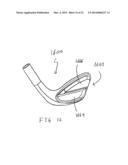 WEDGE TYPE GOLF CLUB HEAD diagram and image