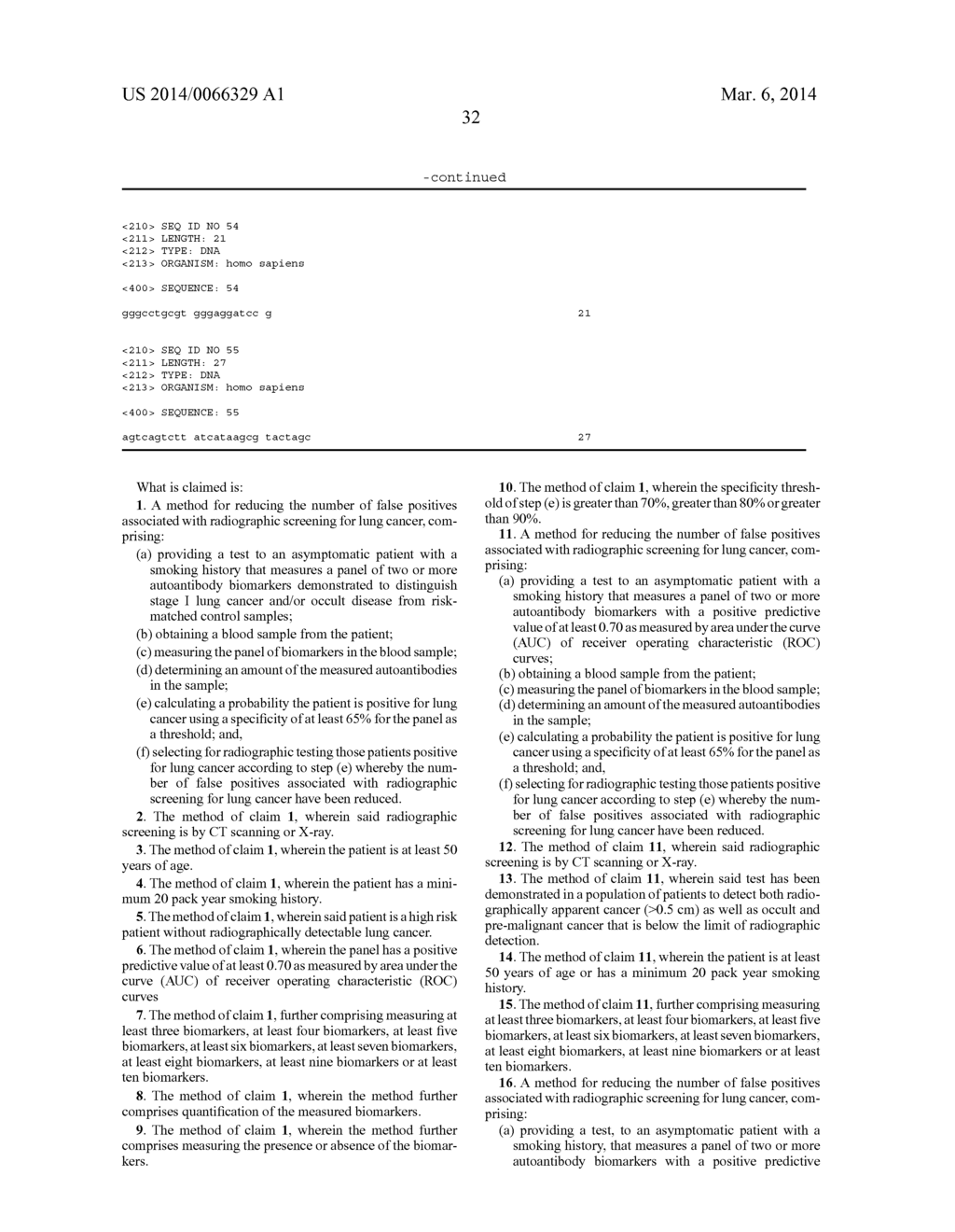 LUNG CANCER DIAGNOSTIC ASSAY - diagram, schematic, and image 33