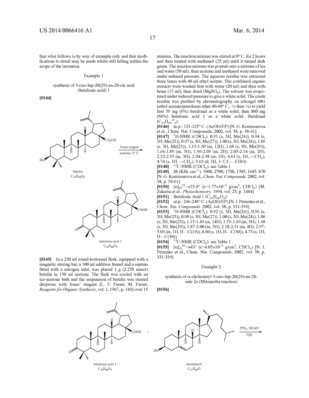 BETULONIC AND BETULINIC ACID DERIVATIVES - diagram, schematic, and image 28