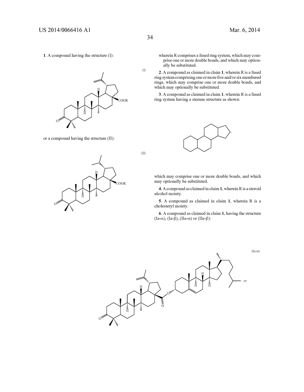 BETULONIC AND BETULINIC ACID DERIVATIVES - diagram, schematic, and image 45