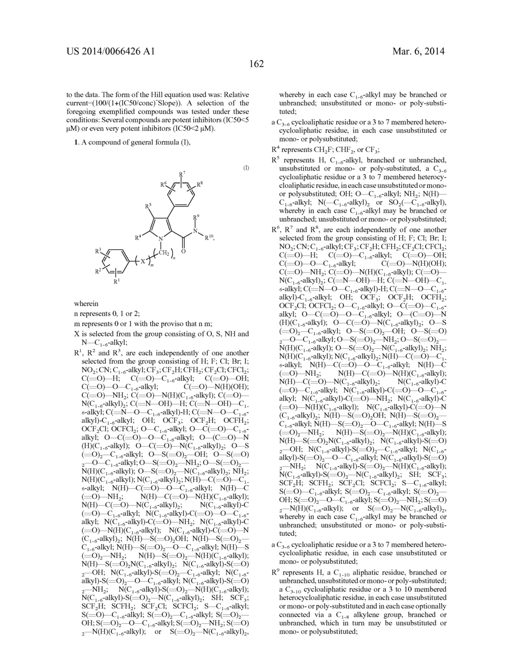 FLUOROMETHYL-SUBSTITUTED PYRROLE CARBOXAMIDES - diagram, schematic, and image 163