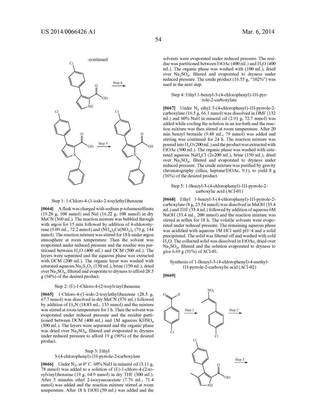 FLUOROMETHYL-SUBSTITUTED PYRROLE CARBOXAMIDES - diagram, schematic, and image 55