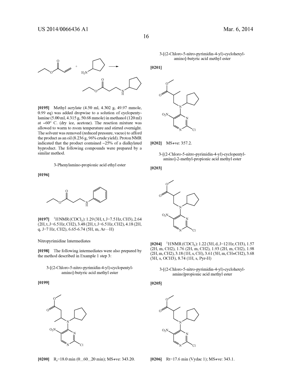 PYRIMIDINE DERIVATIVES AS PROTEIN KINASE INHIBITORS - diagram, schematic, and image 20