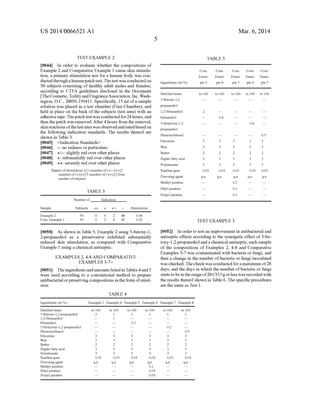 ANITBACTERIAL OR PRESERVING COMPOSITION CONTAINING     3-BUTOXY-1,2-PROPANEDIOL - diagram, schematic, and image 06