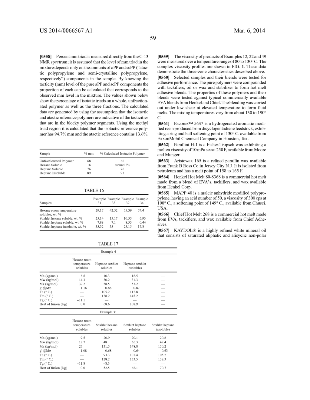 Multiple Catalyst System for Olefin Polymerization and Polymers Produced     Therefrom - diagram, schematic, and image 66