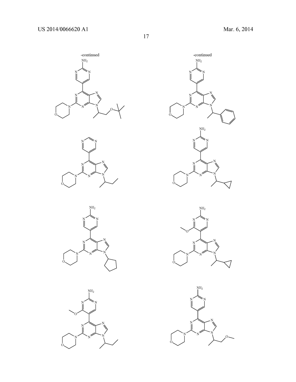 PYRIMIDINE SUBSTITUTED PURINE DERIVATIVES - diagram, schematic, and image 18