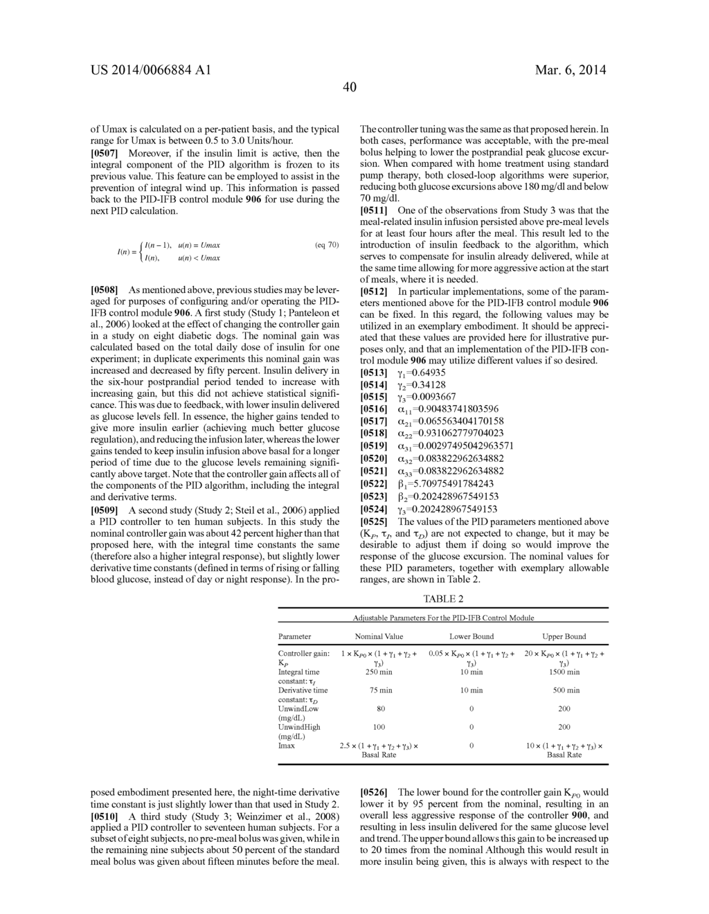 SENSOR MODEL SUPERVISOR FOR A CLOSED-LOOP INSULIN INFUSION SYSTEM - diagram, schematic, and image 94