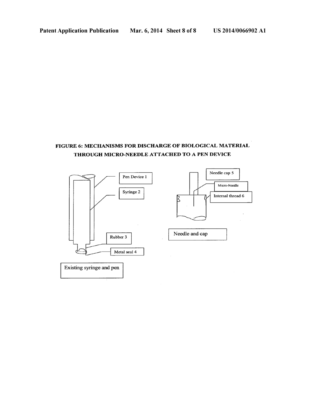 DEVICE AND A SYSTEM FOR DELIVERY OF BIOLOGICAL MATERIAL - diagram, schematic, and image 09