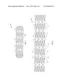 IMPLANTABLE EXPANDABLE MEDICAL DEVICES HAVING REGIONS OF DIFFERENTIAL     MECHANICAL PROPERTIES AND METHODS OF MAKING SAME diagram and image