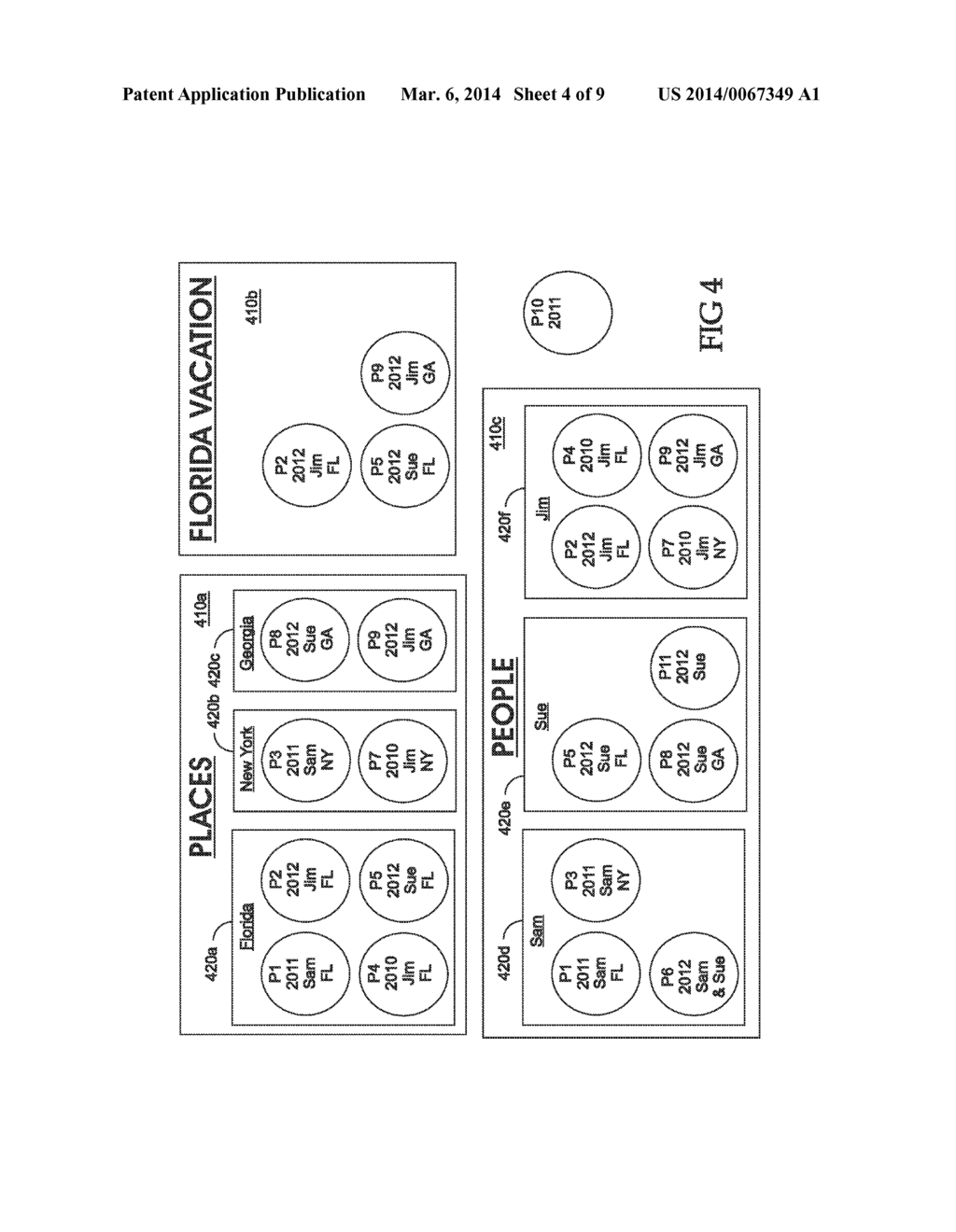 CLUSTERING OF PERSONAL ELECTRONICALLY ENCODED ITEMS - diagram, schematic, and image 05