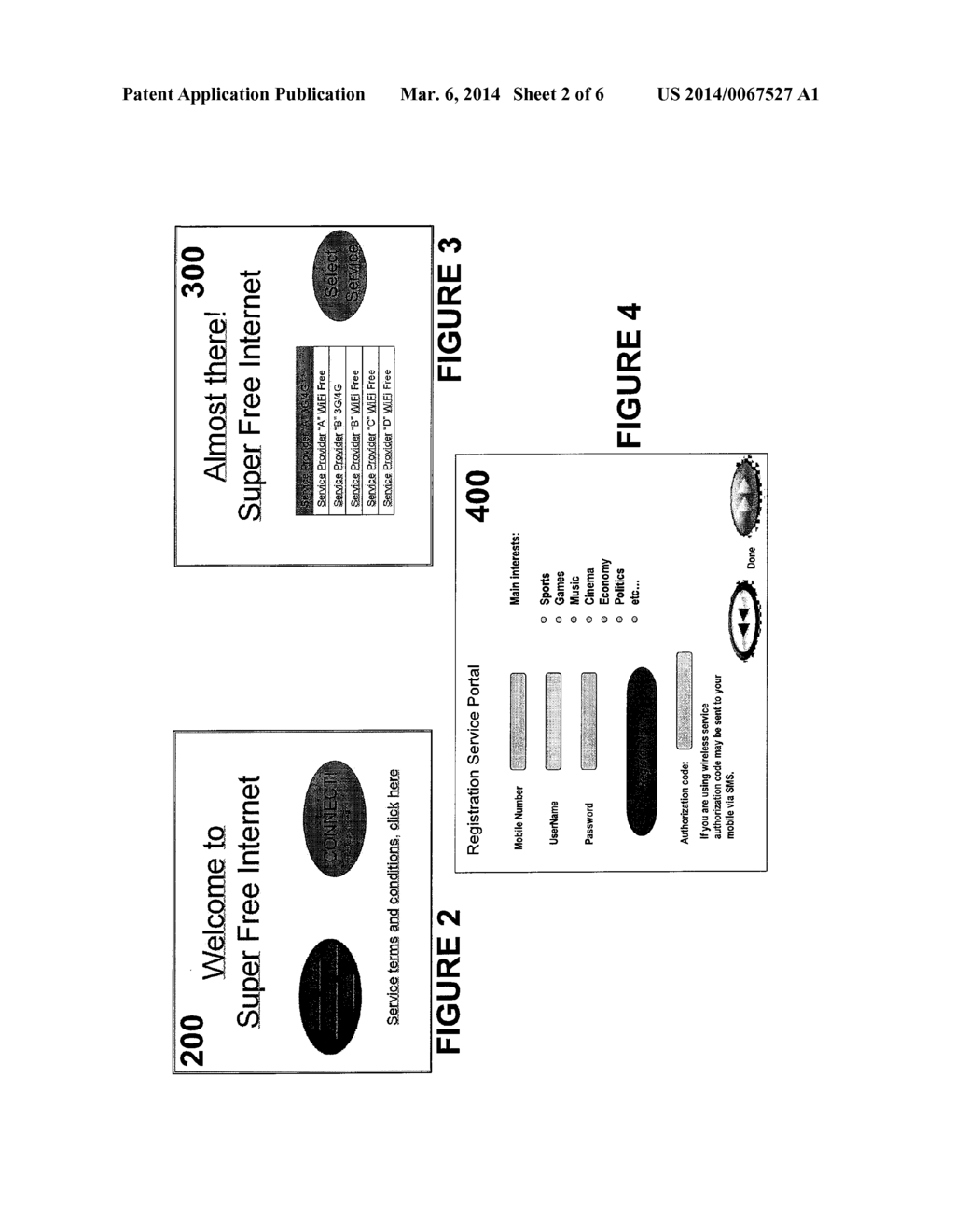 Advertisement-Based Internet Service Method and System for Implementing     the Same - diagram, schematic, and image 03