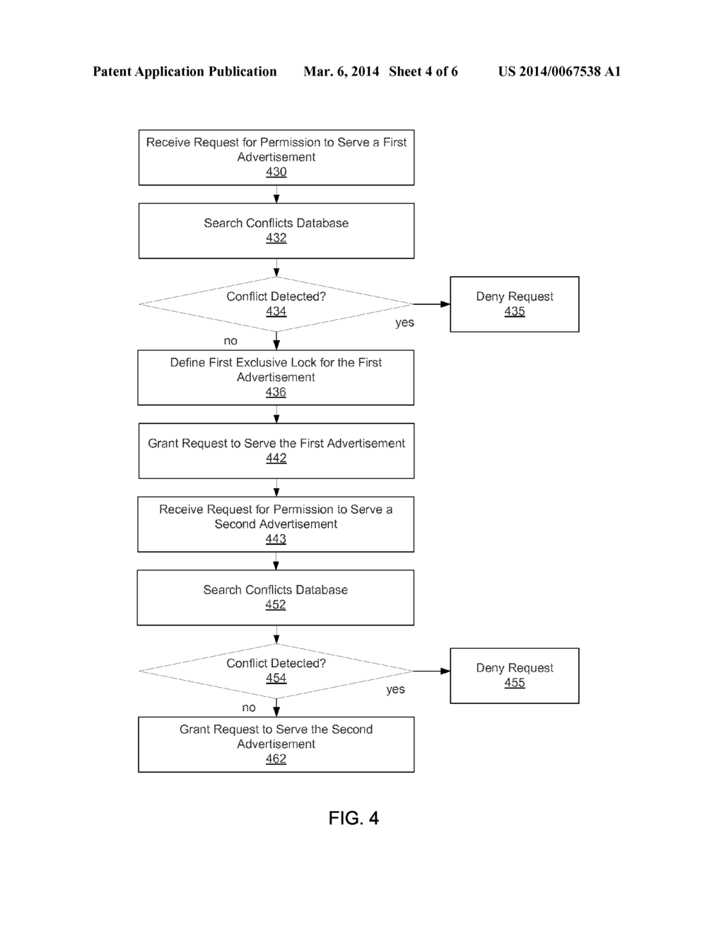 METHODS, SYSTEMS, AND MEDIA FOR INHIBITING ADVERTISEMENT COLLISIONS - diagram, schematic, and image 05