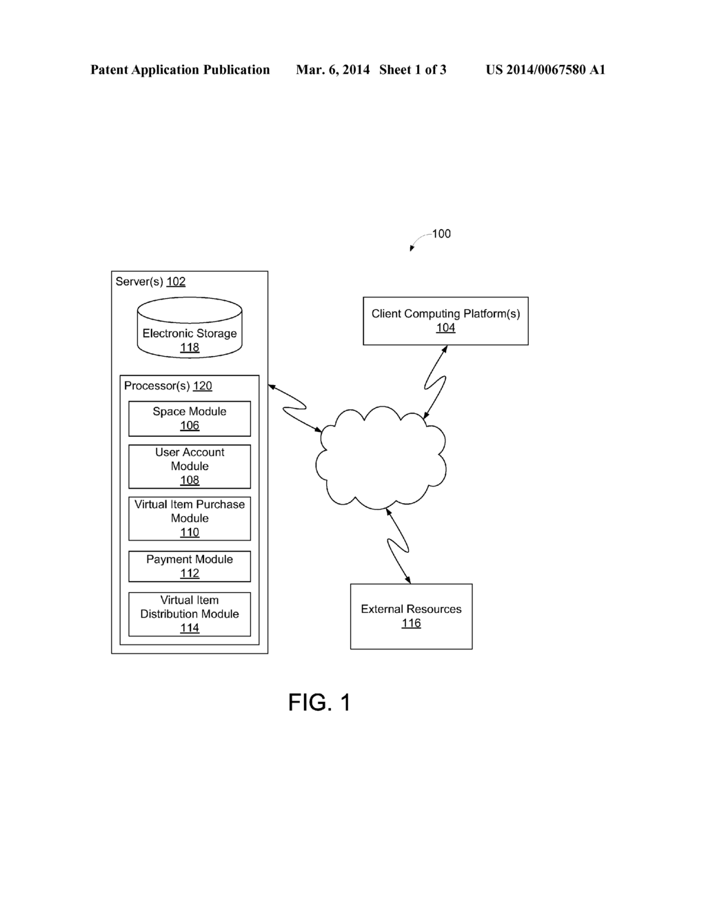 SYSTEM AND METHOD FOR FACILITATING VIRTUAL GOODS GIFTING - diagram, schematic, and image 02