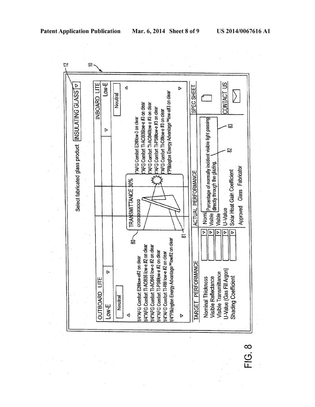 METHODS FOR SELECTING, ORDERING AND PURCHASING GLASS PRODUCTS - diagram, schematic, and image 09