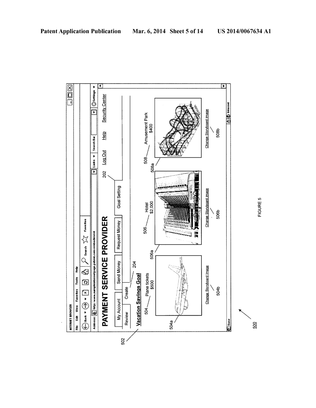 FINANCIAL GOAL VISUALIZATION SYSTEM - diagram, schematic, and image 06