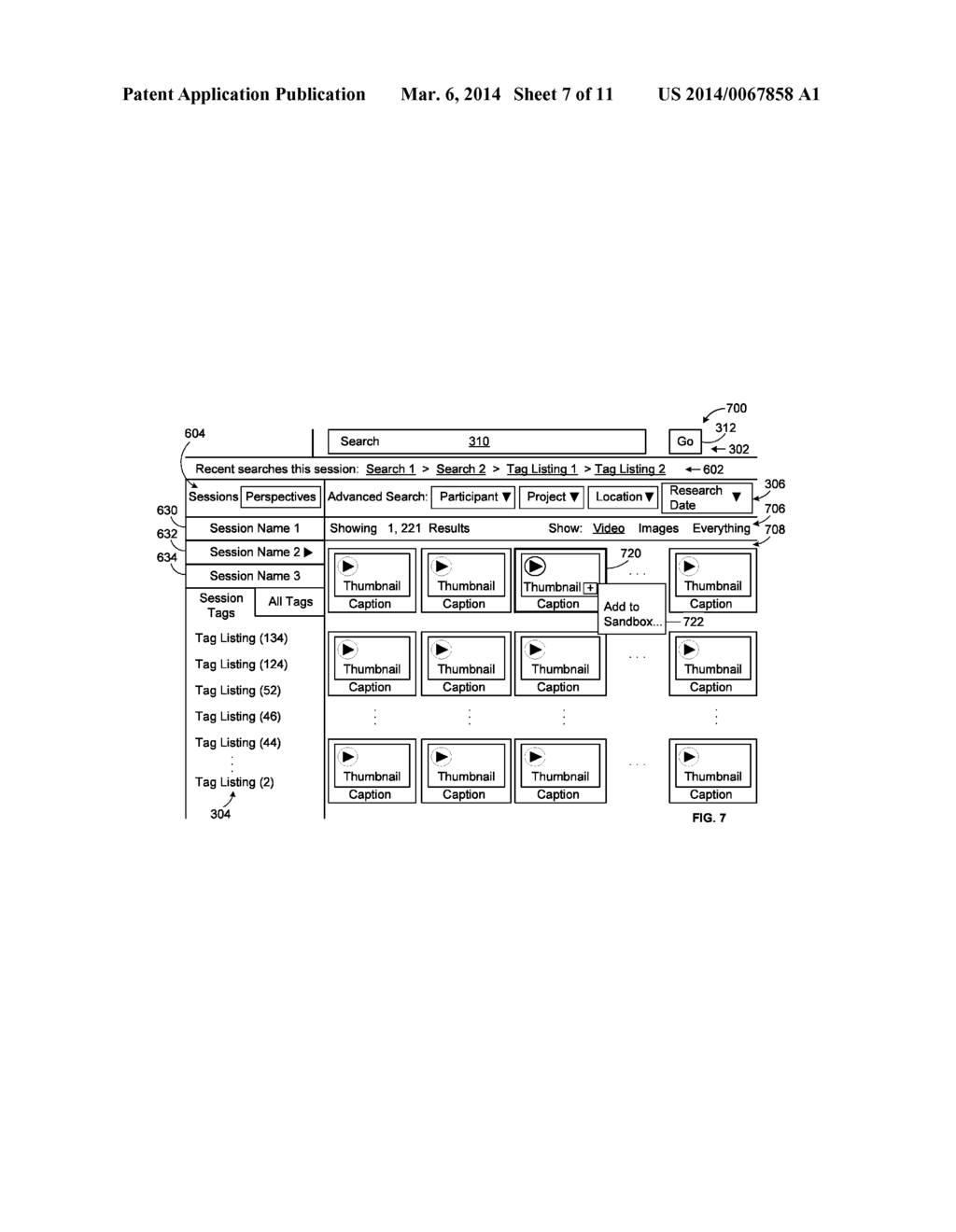 SYSTEMS AND METHODS FOR ARRANGING PARTICIPANT INTERVIEW CLIPS FOR     ETHNOGRAPHIC RESEARCH - diagram, schematic, and image 08