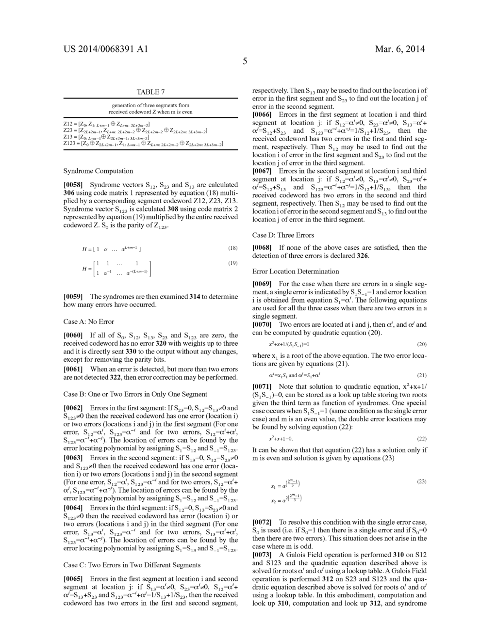 Memory with Segmented Error Correction Codes - diagram, schematic, and image 13