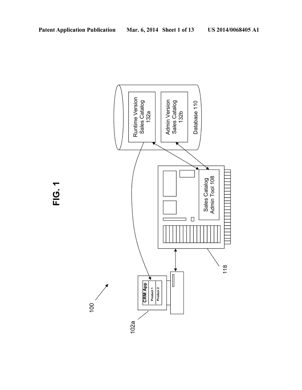 METHOD AND SYSTEM FOR IMPLEMENTING VERSIONS OF A SALES CATALOG - diagram, schematic, and image 02