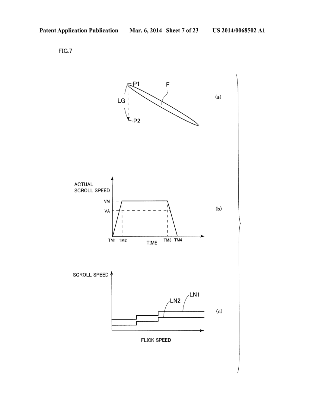 DISPLAY DEVICE FOR DISPLAYING SCREEN INCLUDING SCROLLABLE LIST - diagram, schematic, and image 08