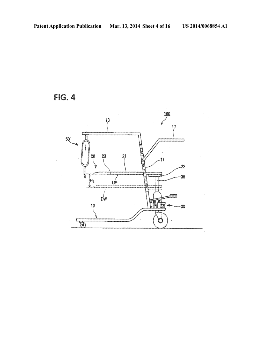 Nursing Care Support Device - diagram, schematic, and image 05