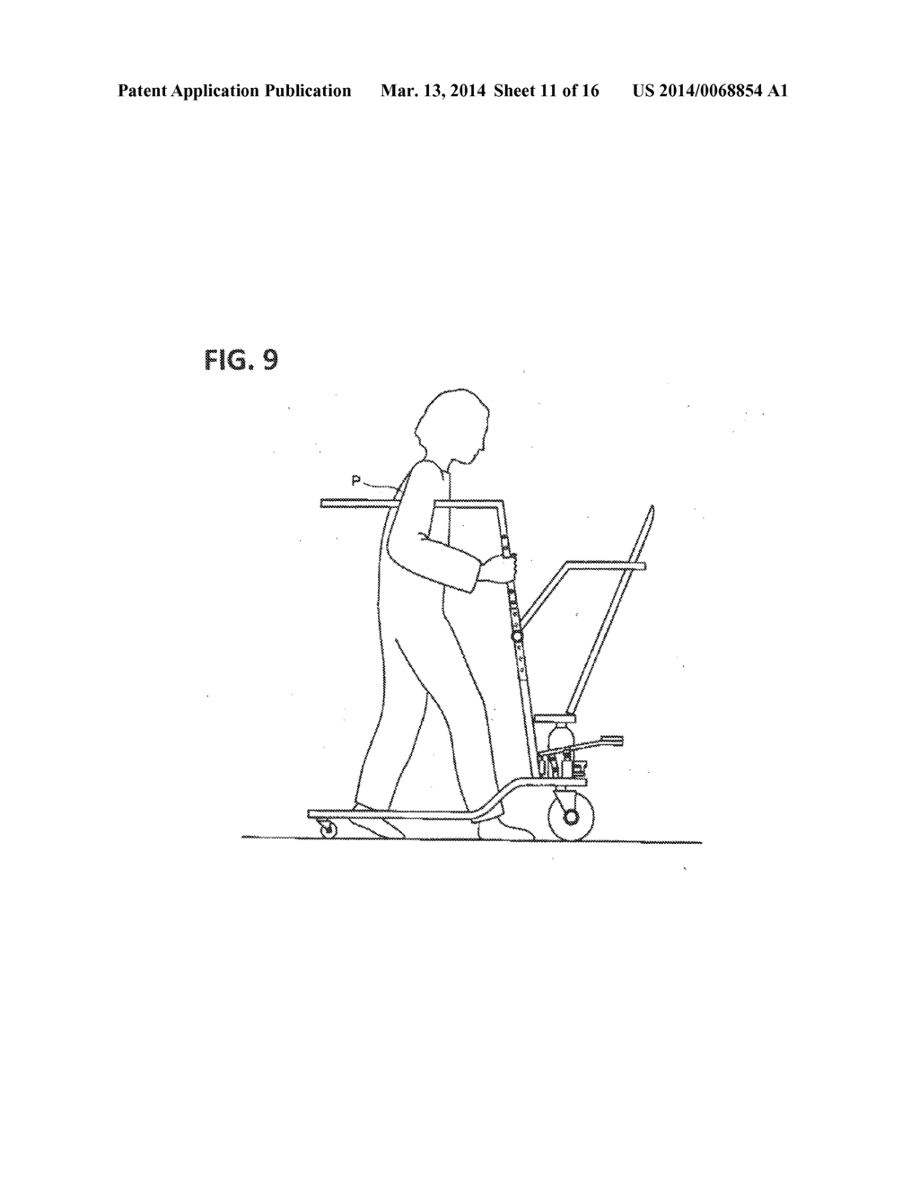 Nursing Care Support Device - diagram, schematic, and image 12