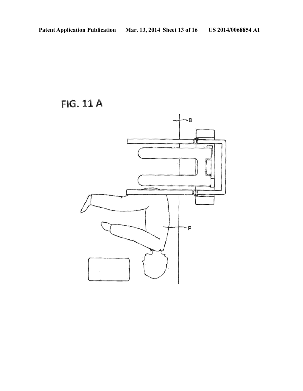 Nursing Care Support Device - diagram, schematic, and image 14