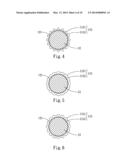 RADIATING FIN, THERMAL MODULE FORMED WITH THE SAME, AND METHOD OF     MANUFACTURING THE SAME diagram and image